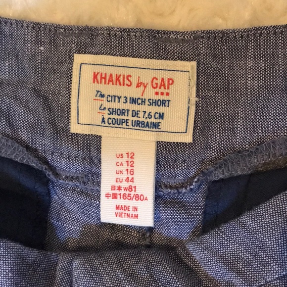 Linen shorts, size 12 - Picture 2 of 3